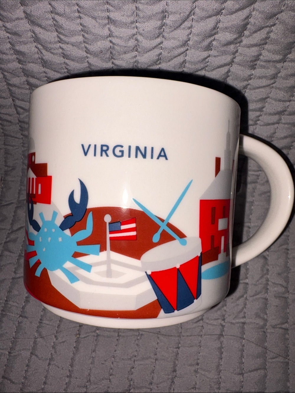 VIRGINIA, YOU ARE HERE, STARBUCKS COFFEE CUP NEW